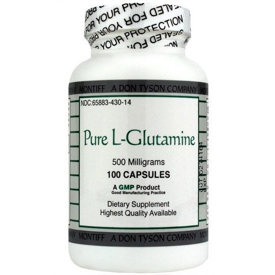 Pure L-Glutamine 500 Mg, MNT
